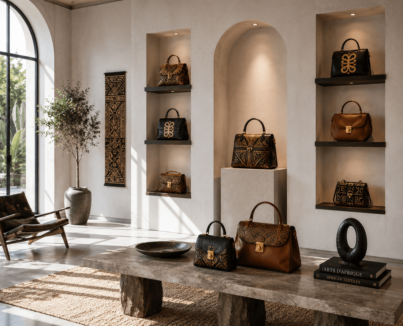Maroquinerie et tannerie